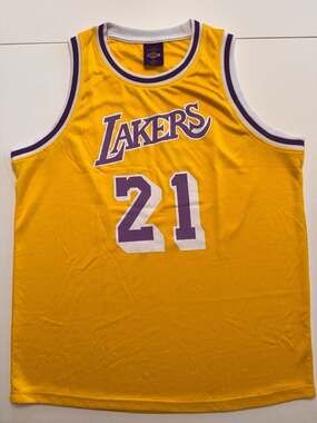 Michael Cooper Los Angeles Lakers 1984-85 Gold Swingman Jersey,